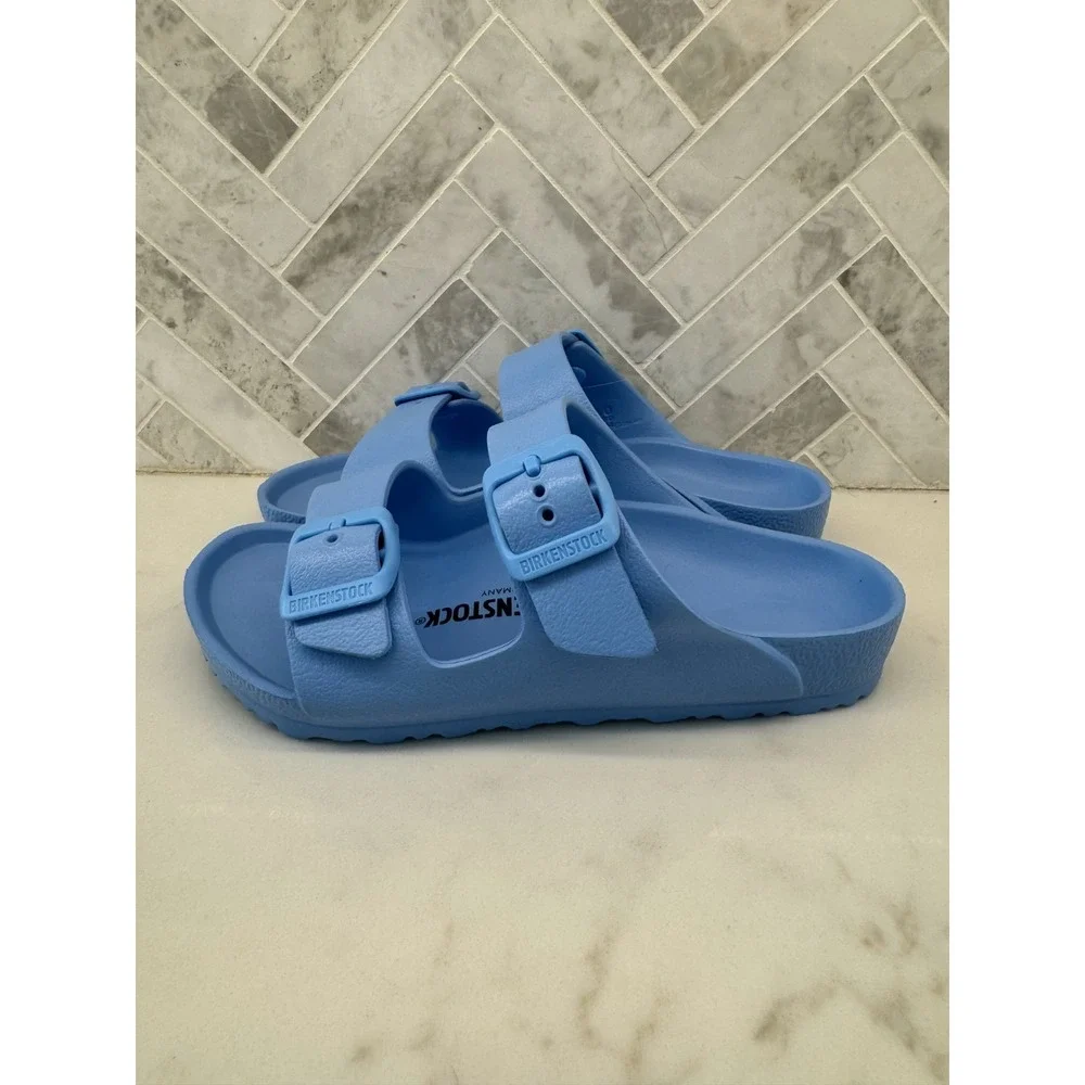 Birkenstock Arizona EVA Sandals Kids Youth Size 12 30 Sky Blue‎ Slip On Slides